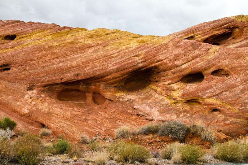 Patterns In Rock Face